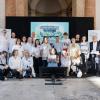 Foto di gruppo durante la Cerimonia di premiazione dei progetti vincitori il 27 Settembre 2026 presso la Loggia del Capitaniato, Piazza dei Signori a Vicenza
